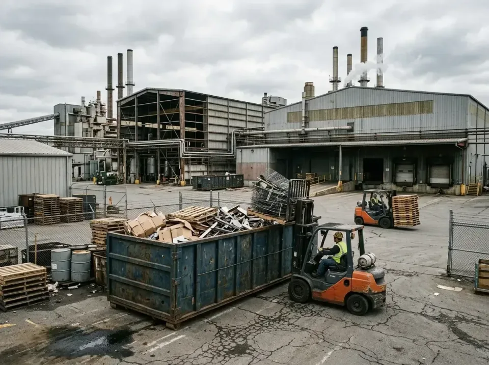 industrial-factory-scrap-conta-003 — frequently asked questions, Cheap Roll-off Dumpster Rentals in Clarendon Hills, IL